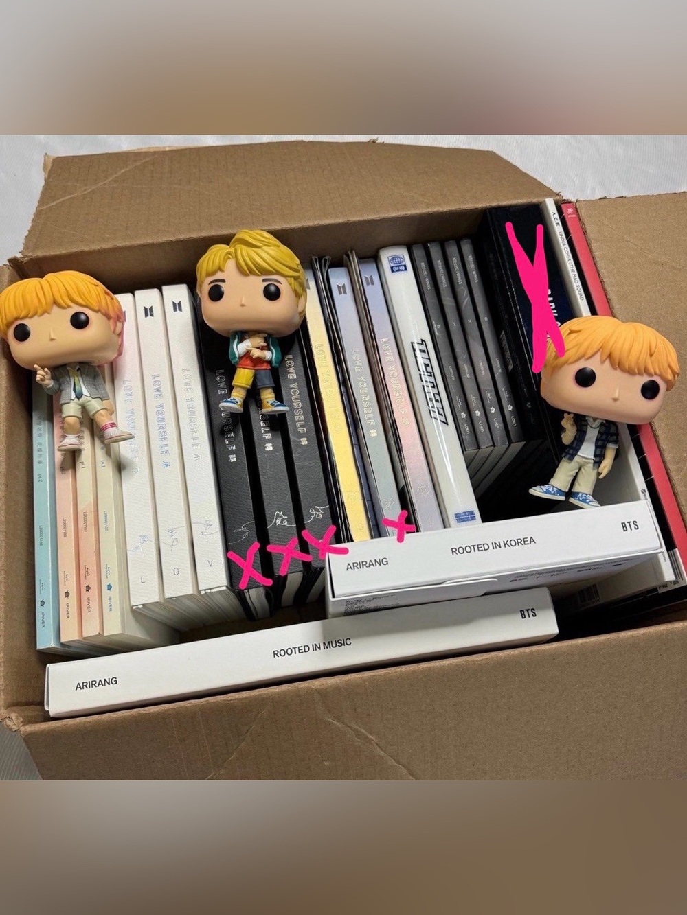 BTS 15 albums - Arirang, LY her  / answer / wings / ITMFL + 3 others Kpop